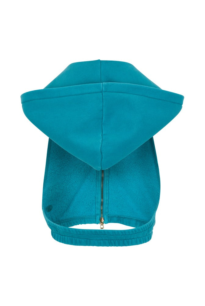 Bondi Blue Open Back Cropped back