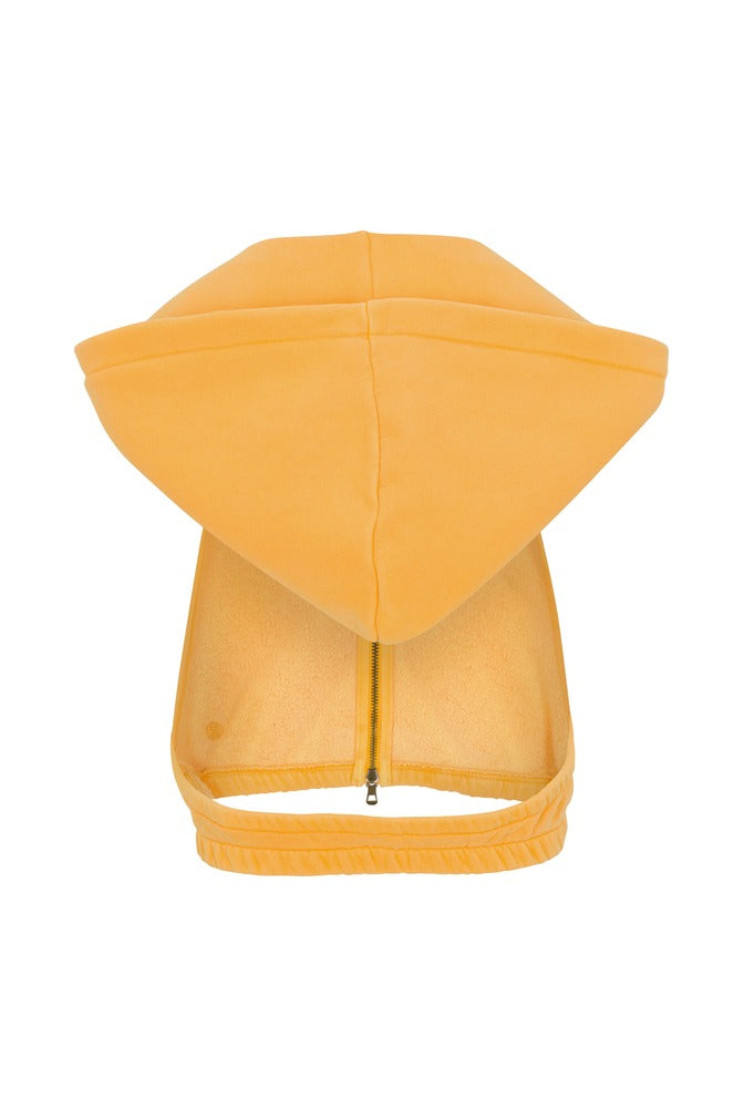 Canary Open Back Cropped back