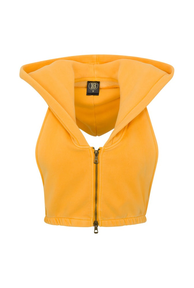 Canary Open Back Cropped front