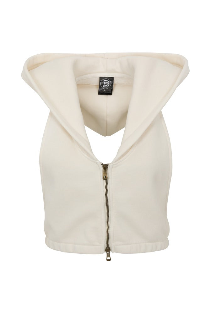 Ivory Open Back Cropped front