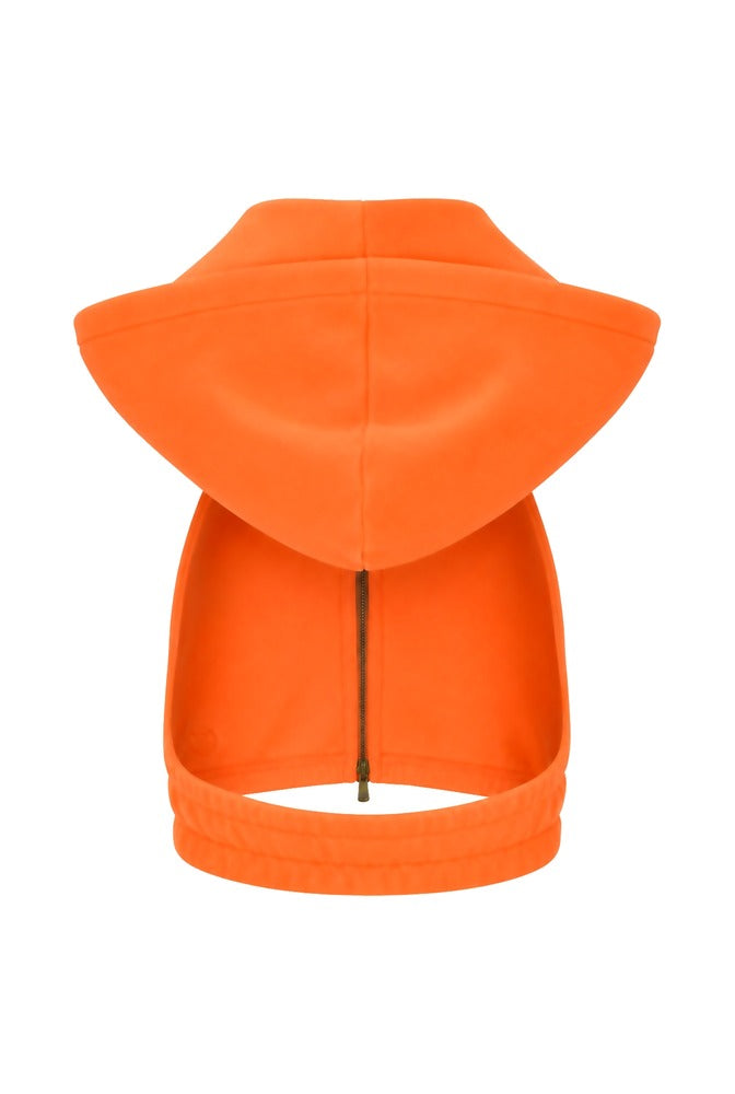 Tangerine Open Back Cropped back