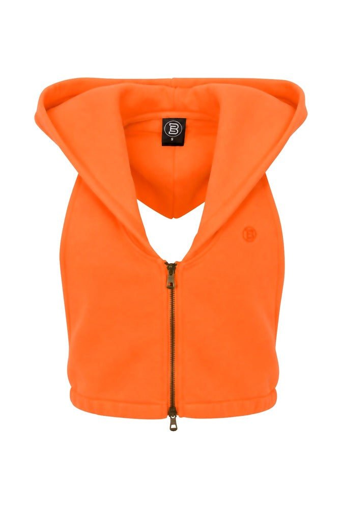 Tangerine Open Back Cropped front