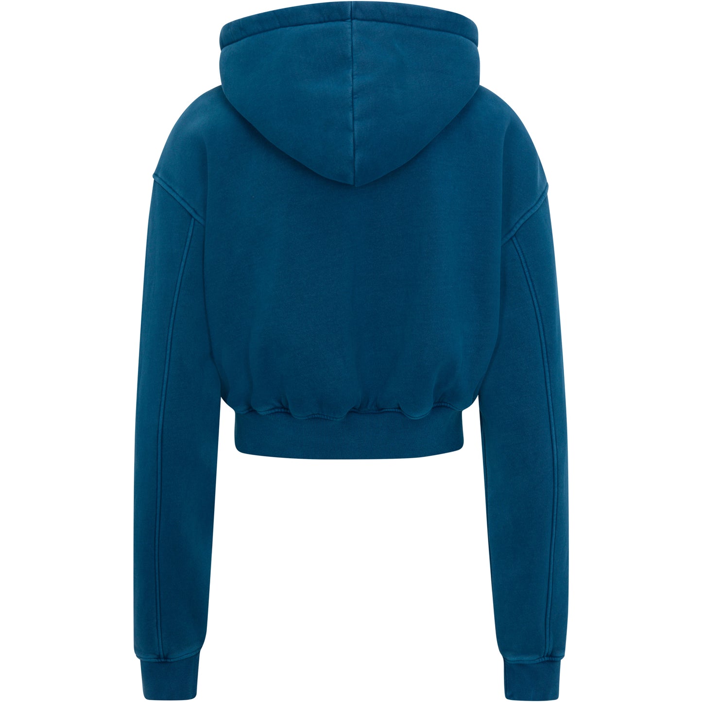 Azul Cargo Cropped Zip Hoodie