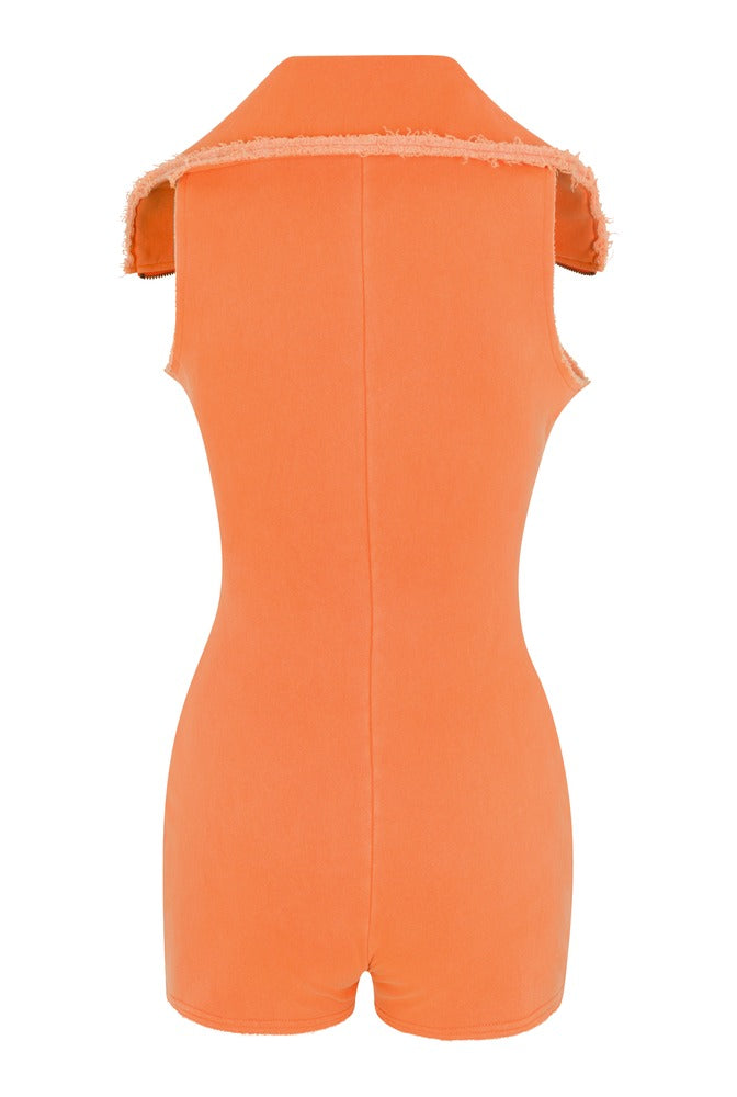 Tangerine Cintra Romper back