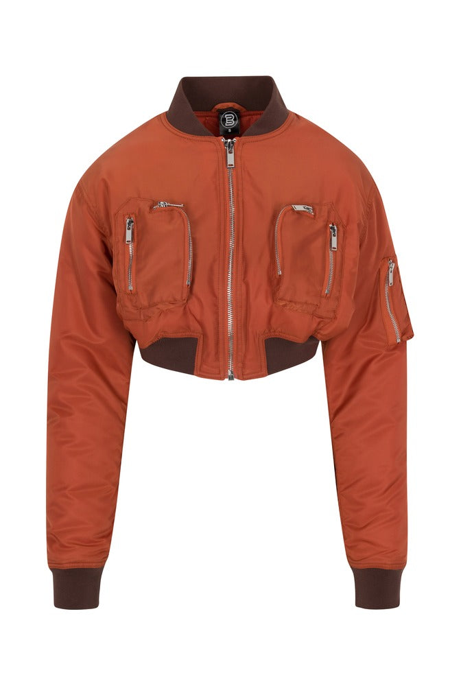 Rust Commander Cropped Bomber front