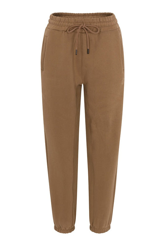 Tan Everyday Basic Joggers front